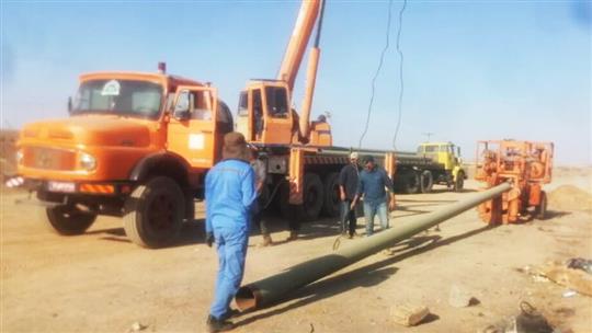 پیشرفت بیش از ۵۰ درصدی در اتصال نیروگاه تابان به شبكه خطوط لوله