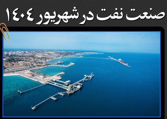 صنعت نفت در شهریور ۱۴۰۴