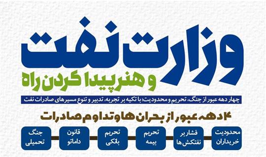 وزارت نفت و هنر پیدا كردن راه