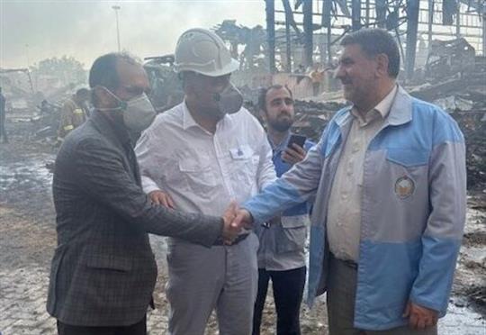 تقدیر از سوخت‌رسانی مطلوب در حادثه بندر شهید رجایی